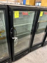 True Natural Refrigerant Glass Door Cooler