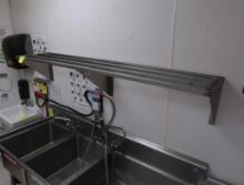 stainless wall drying rack