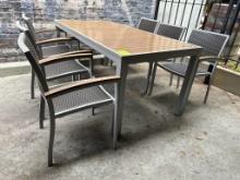 Patio Dining Table And 6 Chairs