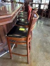 Padded Bar-Height Chairs