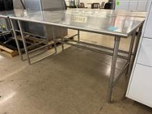 6ft Stainless Steel Table