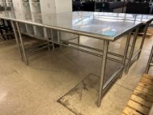6ft Stainless Steel Table