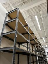 6 Sections Of Heavy Duty Shelving