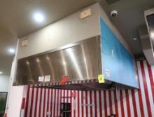 Captive Aire exhaust hood w/ ANSUL fire protection