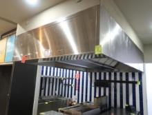Captive Aire exhaust hood w/ ANSUL fire protection