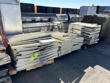 Three Pallets of Assorted Lozier Shelving