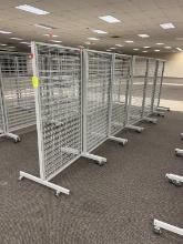 6 Sections of Lozier Clothing Racks