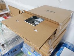 mixed pallet of Roca ceramic tile & mounting hardware for wi-fi access points