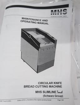MHS Slimline self-serve circular bread slicing machine