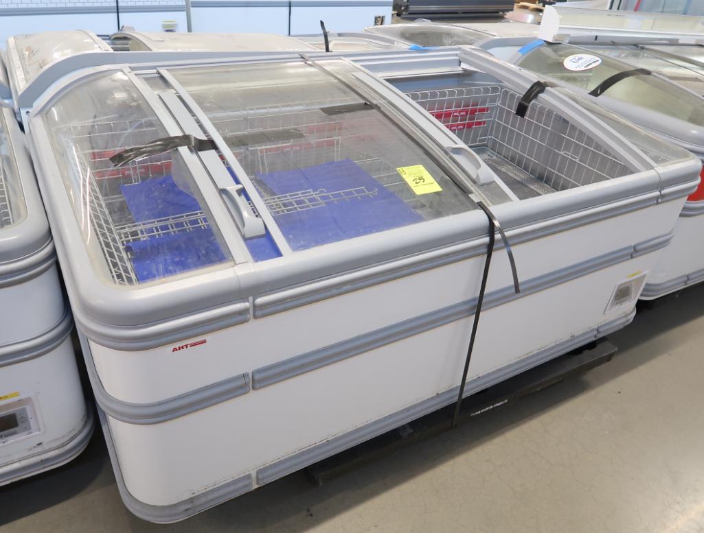 AHT self-contained freezer merchandiser, single-sided