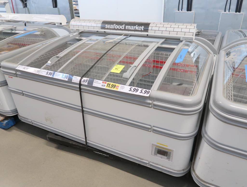 AHT self-contained freezer merchandiser, single-sided