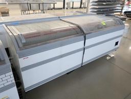 AHT self-contained freezer merchandiser, single-sided- for parts only