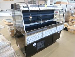 Hill Phoenix upright refrigerated merchandiser, self-contained