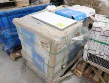 pallet of Roca ceramic tile, white