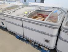 AHT self-contained freezer merchandiser, single-sided