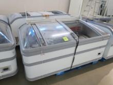 AHT self-contained freezer merchandiser, single-sided- for parts only