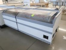 AHT self-contained freezer merchandiser, single-sided- for parts only