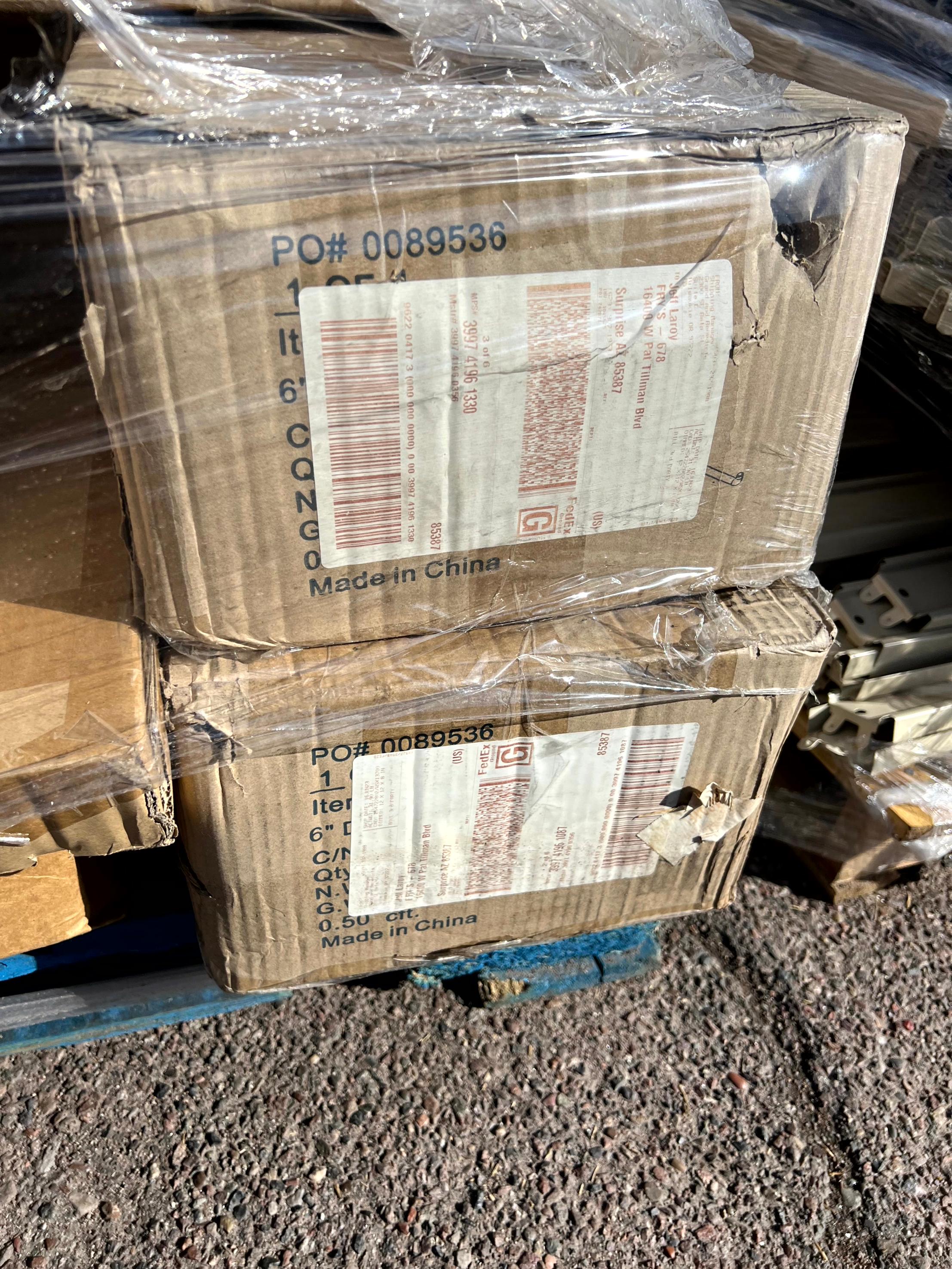 Pallet of Grand and Benedicts Fixtures