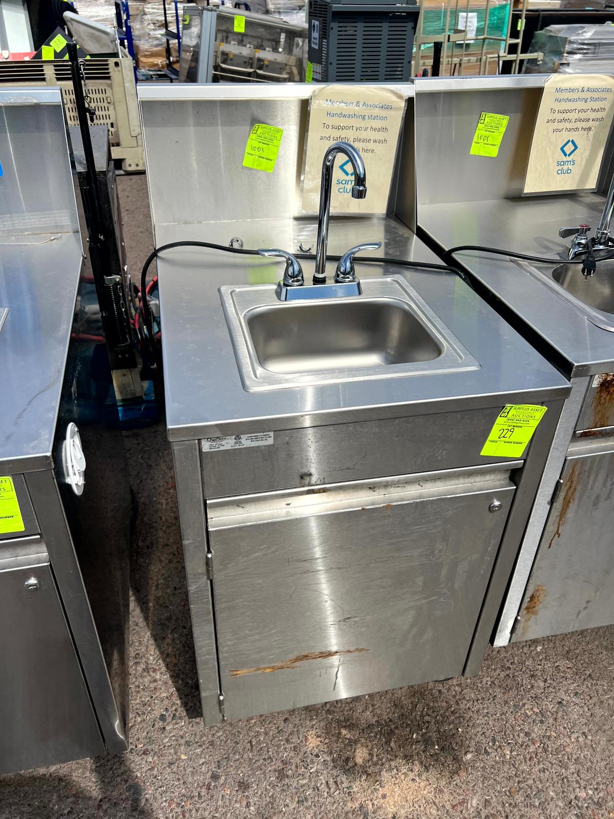 Stainless Sink Station