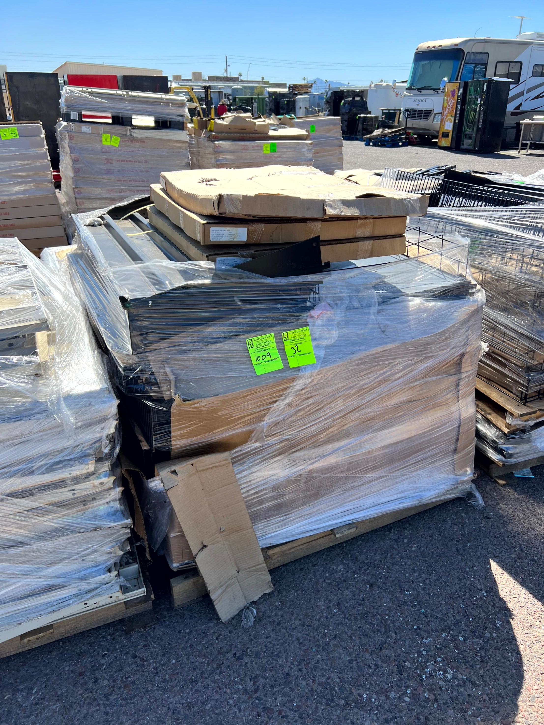 Pallet of Assorted Shelving