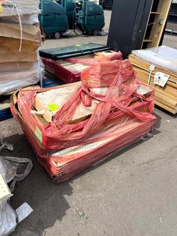 Pallet of Shelving Accessories