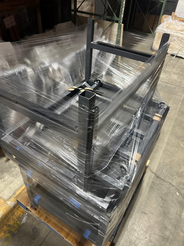 Brand New 4ft Adjustable Slant Metal Merchandising Tables