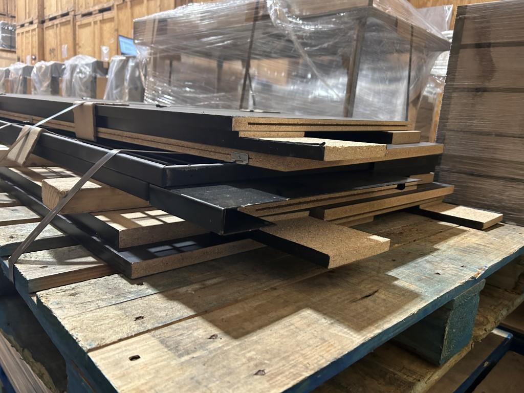 Pallet Of 13in x 77in Grid Uprights