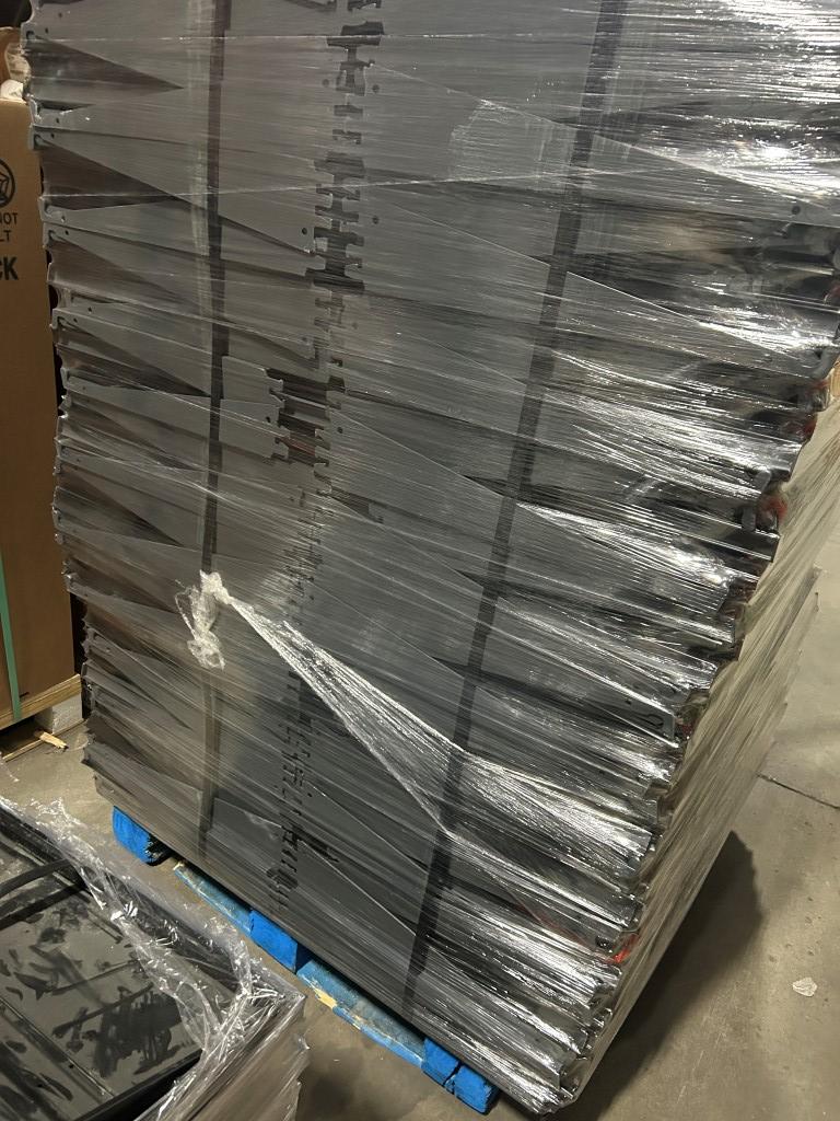 Pallet Of New Gray Lozier 48in x 22in Shelves