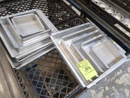 assorted aluminum pans