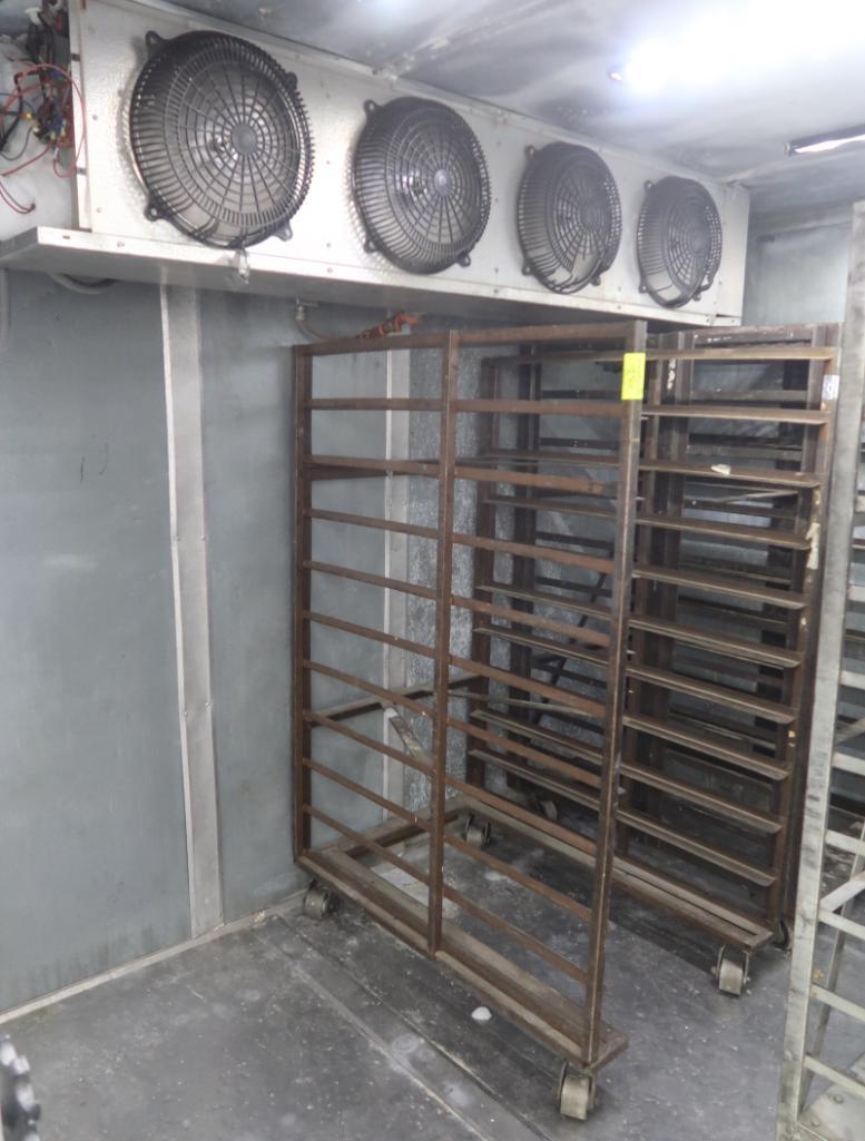 walk-in freezer/cooler combo, includes all compressors, doors, & coils