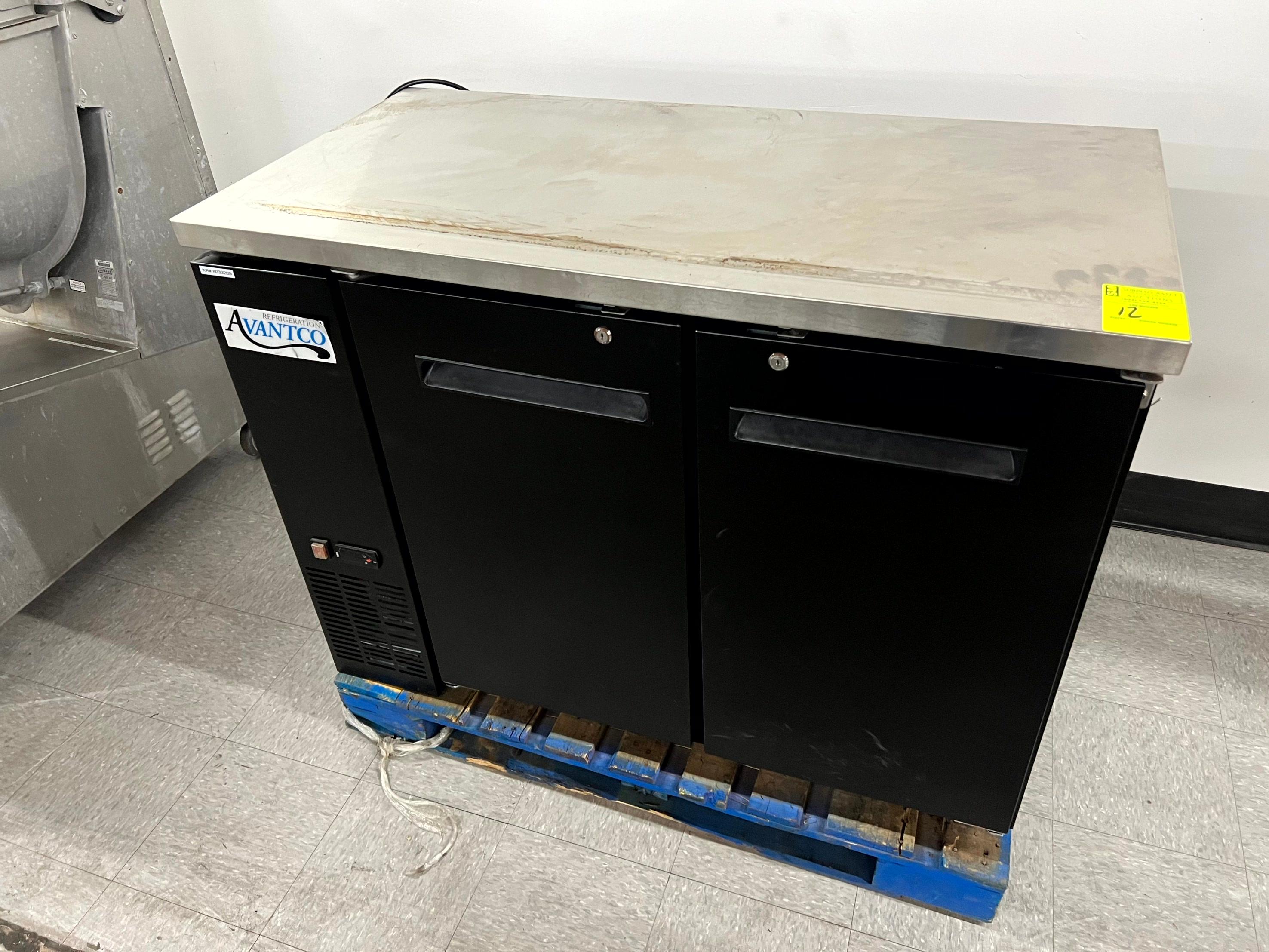 Avantco bar Back Cooler