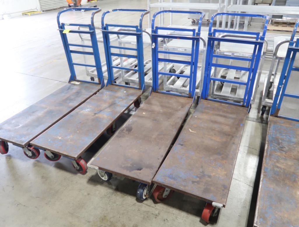 low flat carts