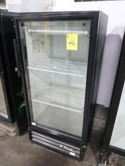 True glass door refrigerated merchandiser