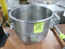 stainless mixing bowl