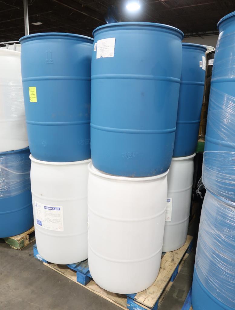 plastic barrels