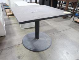 cafe table w/ laminate tops