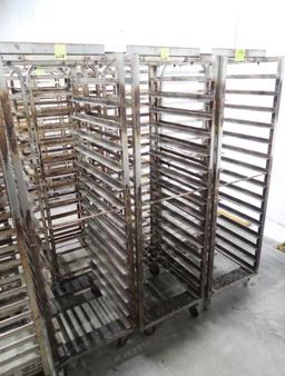 oven racks, on casters