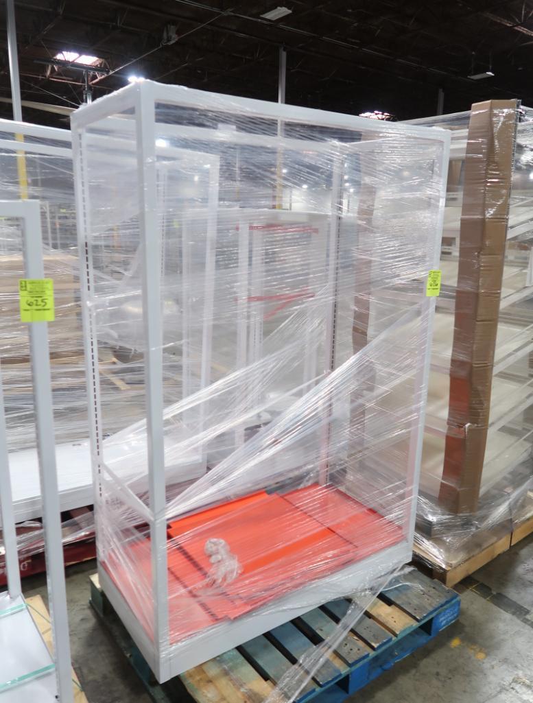 pallet of steel frame