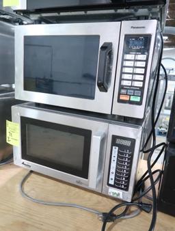 Panasonic & Amana Commercial microwave ovens