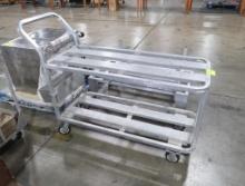 aluminum stocking cart