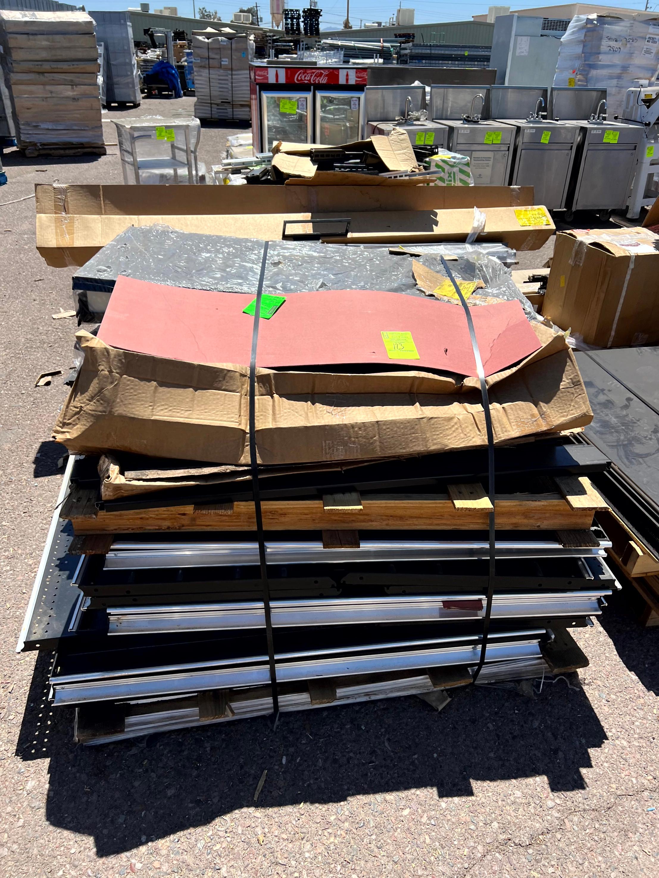 Pallet of Assorted Shelves