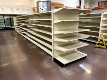 36ft Run of Lozier Shelving