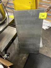 Wall Mount Stainless Shelf