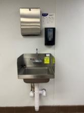 Encore Hand Sink W/ Soap And Paper Towel Dispenser