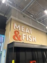 Meat & Fish Signage