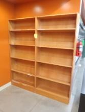 book shelves