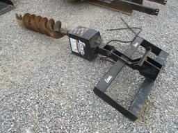 Skid Steer Post Hole Auger