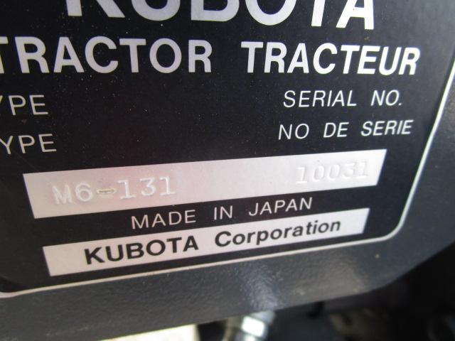 2016 Kubota M6-131