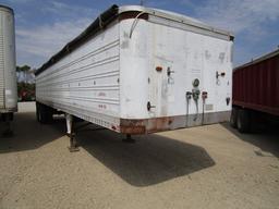 1974 American Flat Bottom Grain Trailer