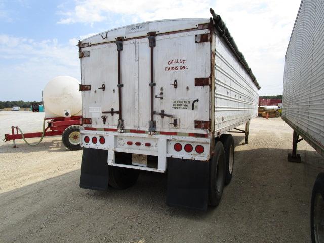 1974 American Flat Bottom Grain Trailer